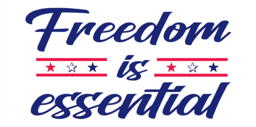 Freedom Is Essential Bumper Sticker