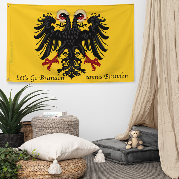 Holy Roman Empire Lets Go Brandon Flag