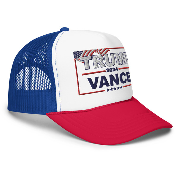 Trump Vance 2024 Foam trucker hat