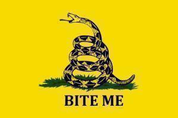 Gadsden Bite Me Flag 3x5 ft. Economical