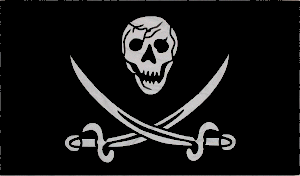 Pirate Skull w/Swords Flag 3 X 5 ft. Standard