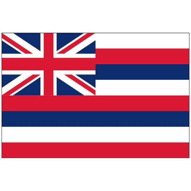 State of Hawaii Flag 3x5 ft. Economical
