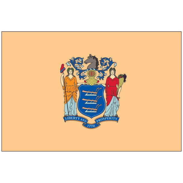 State of New Jersey Flag 3X5 ft. Standard