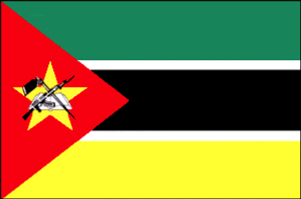 Mozambique Flag 3 X 5 ft. Standard