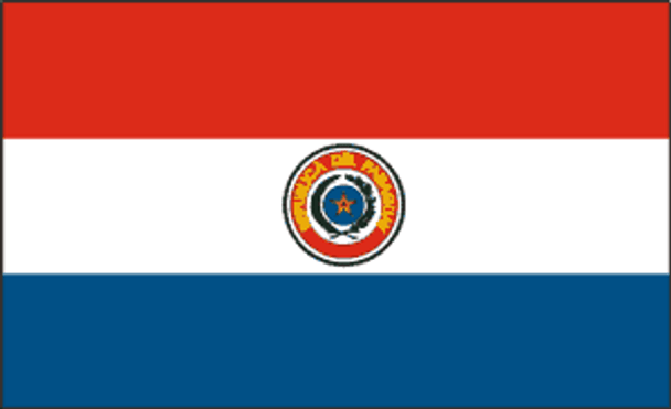 Paraguay Flag 3 X 5 ft. Standard