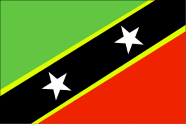 St. Kitts & Nevis Flag 3 X 5 ft. Standard