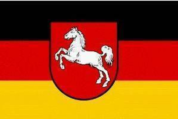 Lower Saxony Flag (German State Flag) 3 X 5 ft. Standard