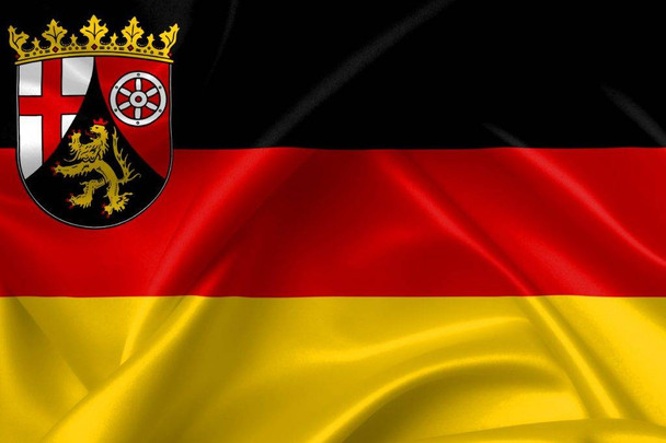 Rhineland-Palatinate Flag (German State Flag) 3 X 5 ft. Standard