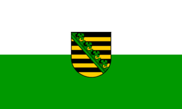 Saxony Flag (German State Flag) 3 X 5 ft. Standard
