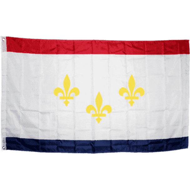 City of New Orleans Flag 3x5 ft Economical