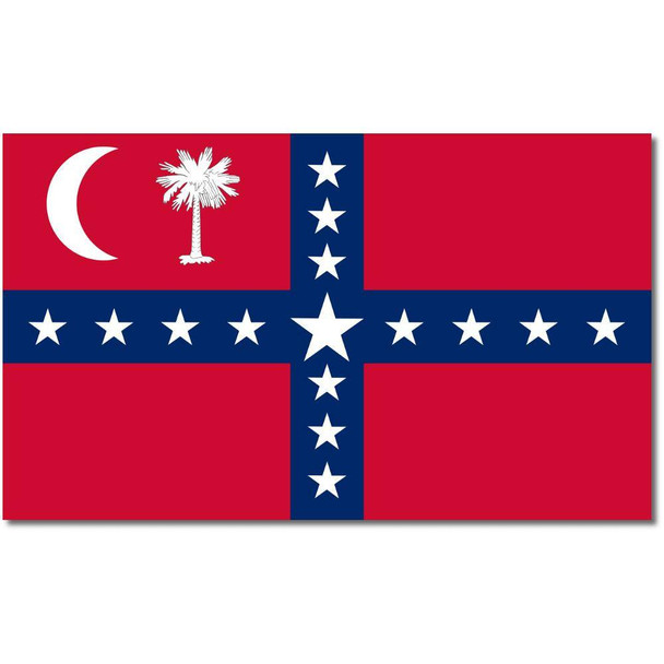 South Carolina Sovereignty Flag 3x5 Economical