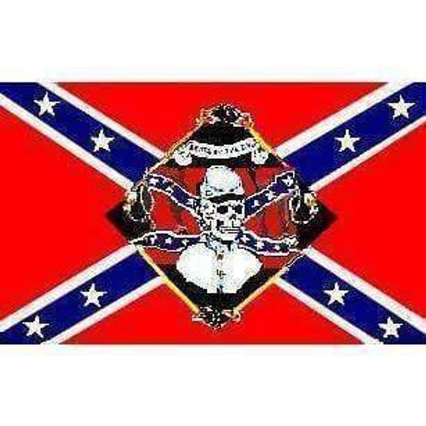Rebel to the End Flag 3 X 5 ft. Standard