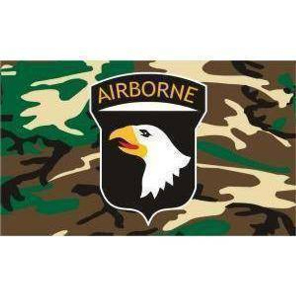 101st Airborne Camo Flag 3x5 ft. Standard