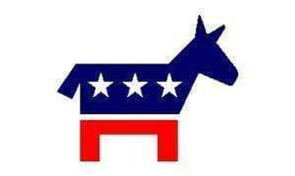 Democratic Party Flag - Donkey Flag 3x5 ft. Economical
