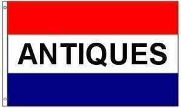 Antiques Flag (sign flag)  3x5 ft. Standard