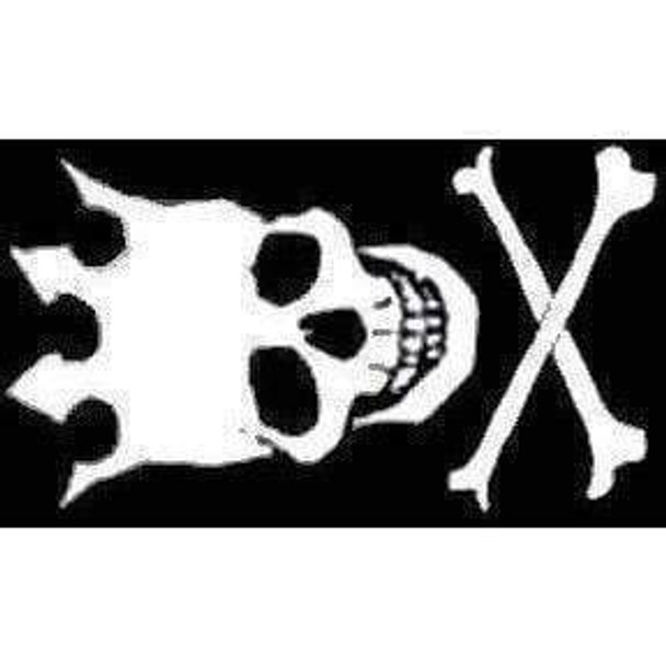 Jolly Roger Crown Flag 3 X 5 ft. Standard