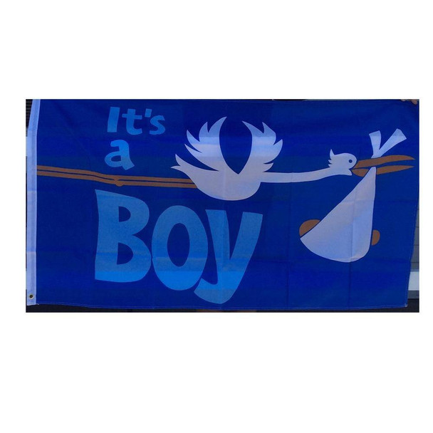 It's a Boy Flag 3x5 ft. Economical