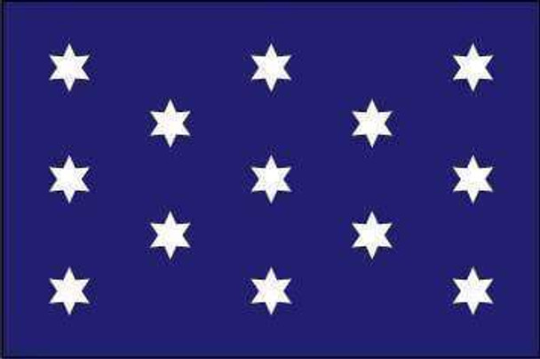 George Washington 1775 Valley Forge Headquarters Flag 3x5 ft. Economical