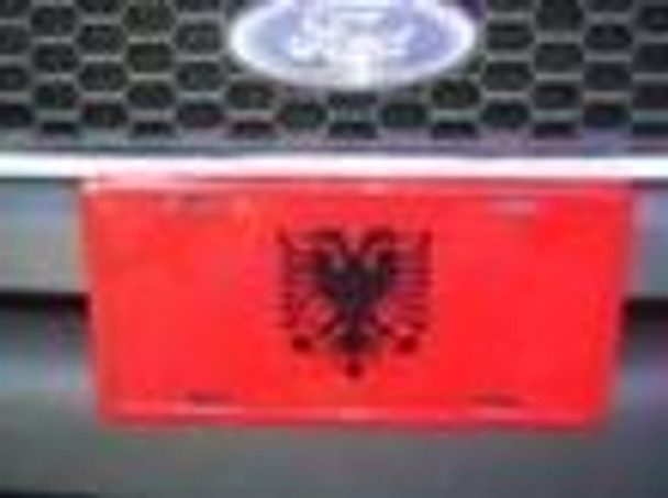 Albania License Plate