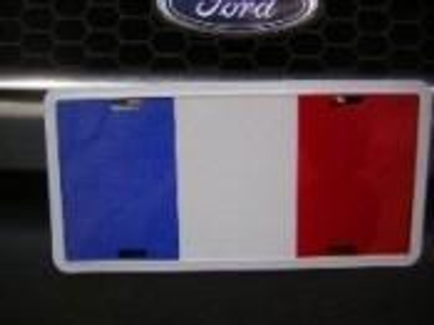 France License Plate