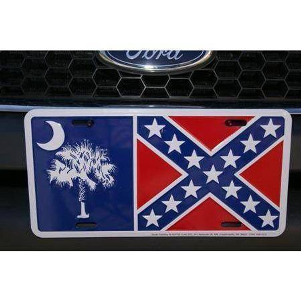 South Carolina Battle License Plate