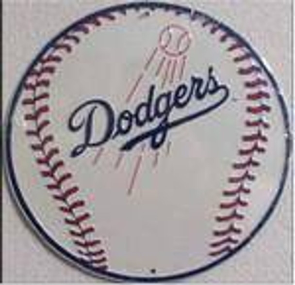 LA Dodgers Circular Sign