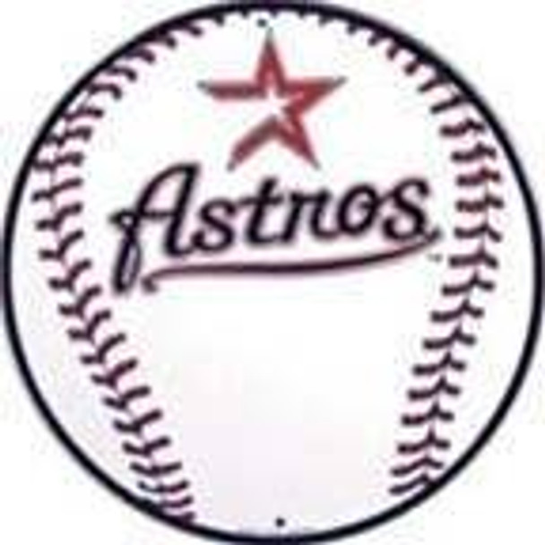 Houston Astros Circular Sign