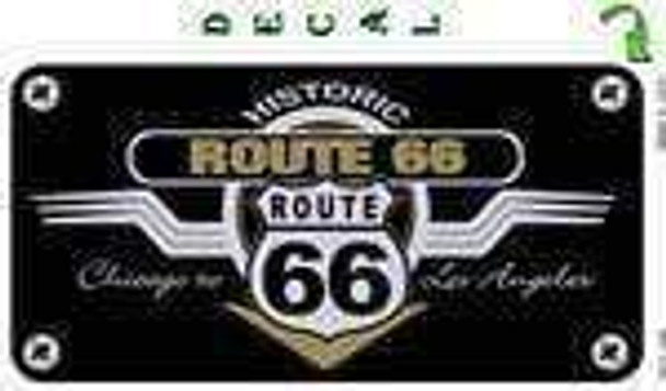 Historic Route Rt 66 Decal