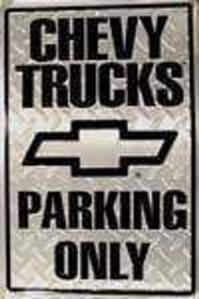 Chevy Truck Parking Sign