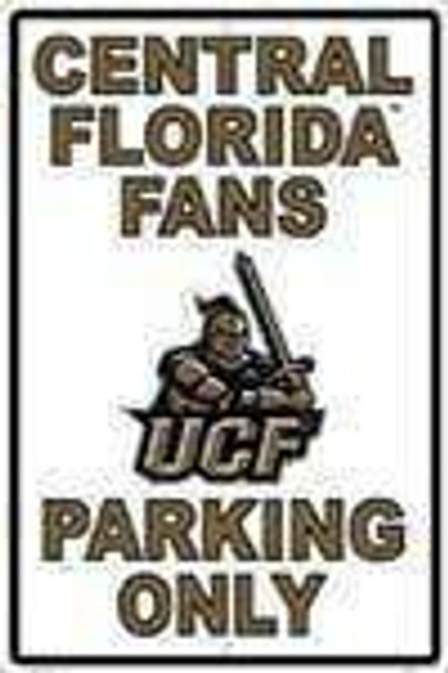 UCF Central Florida Fans Parking Only Sign