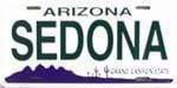 AZ Arizona Sedona License Plate