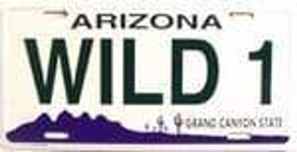 AZ Arizona Wild 1 License Plate
