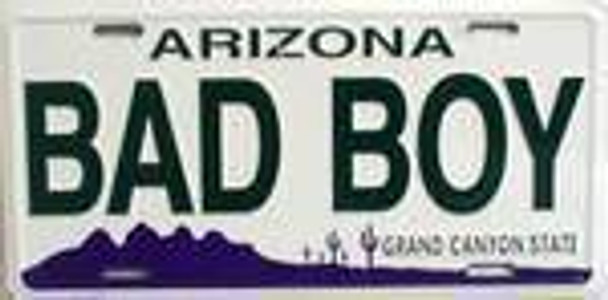 AZ Arizona Bad Boy License Plate