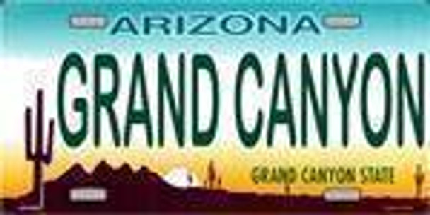 AZ Arizona Grand Canyon License Plate