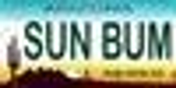 AZ Arizona Sun Bum License Plate