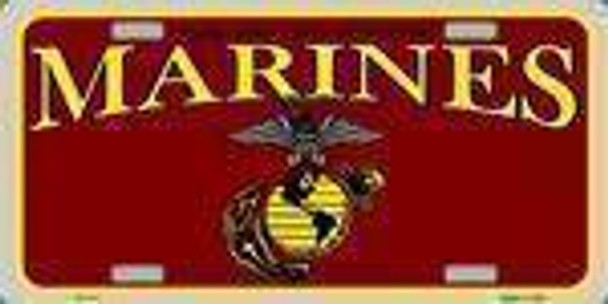 US Marines License Plate