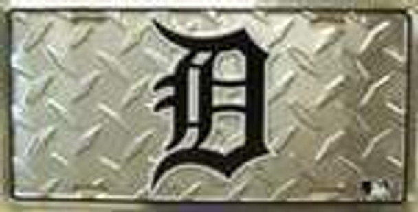 Detroit Tigers Diamond License Plate