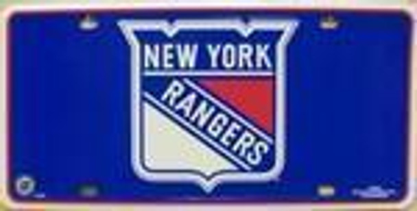 NY New York Rangers License Plate