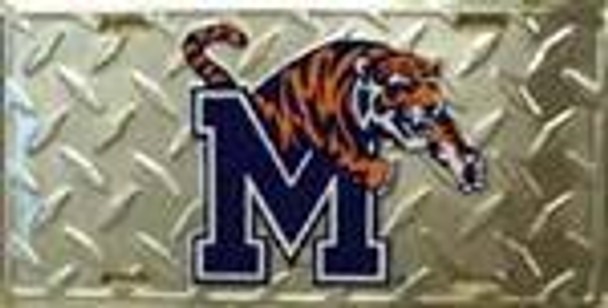 University of Memphis Tigers College License Plate