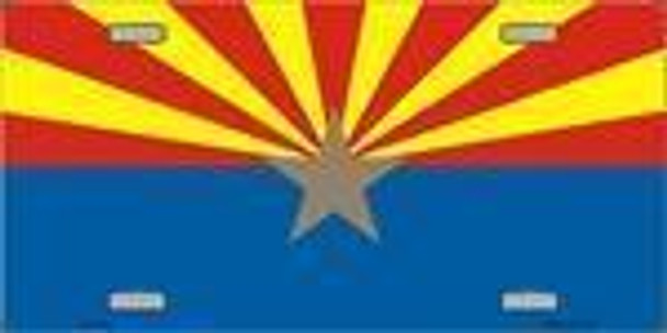 AZ Arizona Small Star License Plate