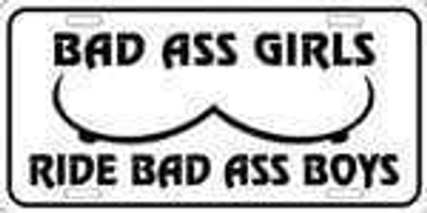 Bad Ass Girls... License Plate