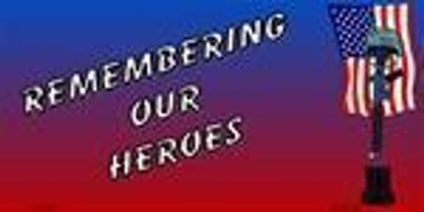 Remembering Our Heroes License Plate Tags Plates Plate