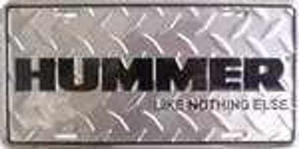 Hummer Diamond  License Plate