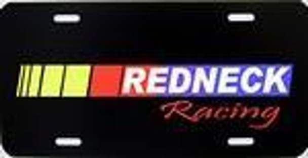 Redneck Racing License Plate