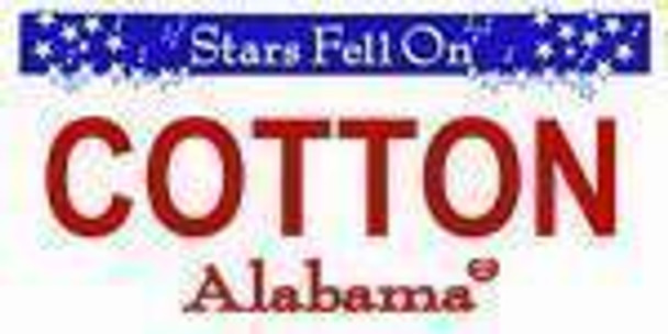 Alabama State Background License Plate