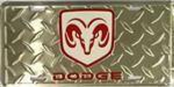 Dodge Diamond License Plate