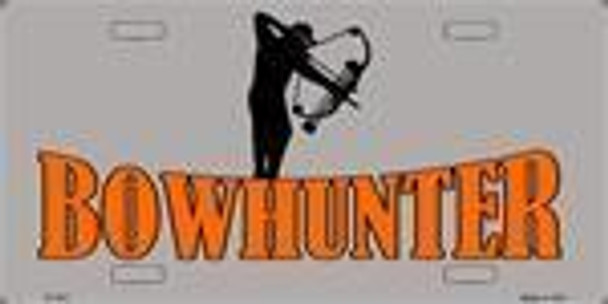 Bow Hunter License Plate