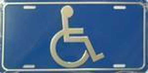 Handicap Logo License Plate