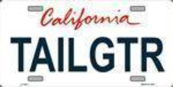 California State Background License Plate-1