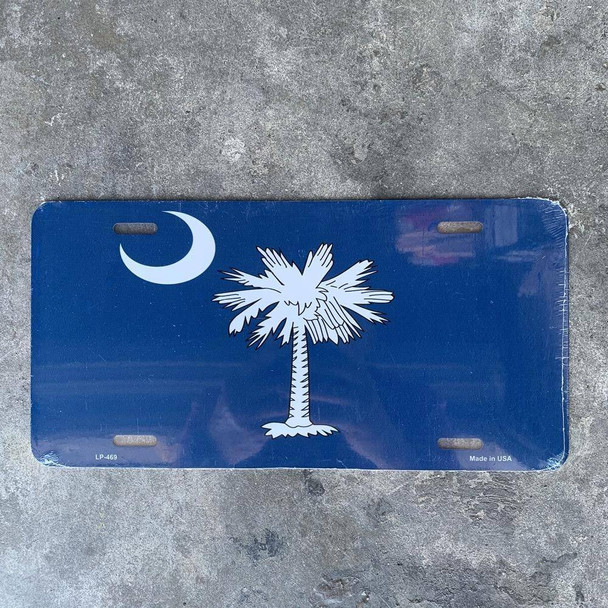 South Carolina license plate Made in USA